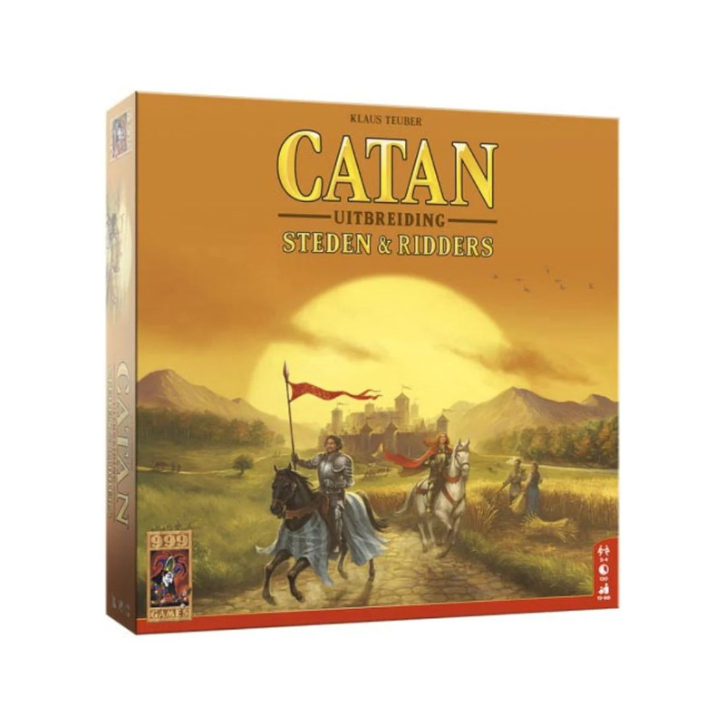 Catan Cities & Knights Game - 3-4 Players - لعبة